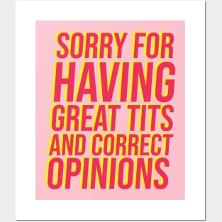 Great Tits and Correct Opinions Posters and Art